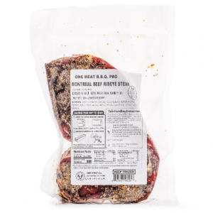 One Meat 烧烤专家 蒙特利尔风味肋眼牛排(2片) 1 磅