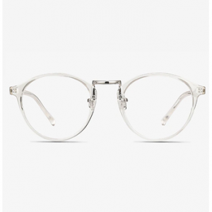 Chillax 圆形透明镜框