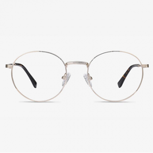 Bistro 圆形金色镜框