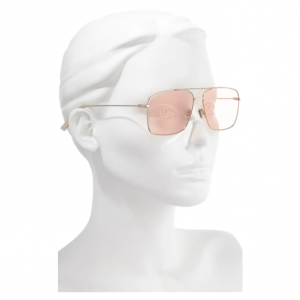 78% Off Dior Stello3S 57mm Square Aviator Sunglasses @ Nordstrom Rack