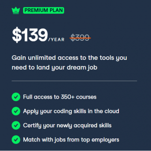 65% Off Annual Premium Subscription - $139 for One Full Year of Premium @ DataCamp