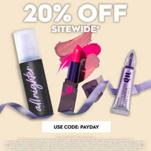 20% Off Sitewide @ Urban Decay UK