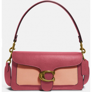 Coach 女士拼色Tabby单肩包 26 - Rouge multi