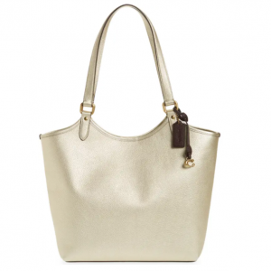 60% Off Coach Metallic Leather Everyday Tote Bag @ Nordstrom