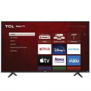 Walmart - TCL 55S431 55" 4K HDR Roku 智能電視，立減$300