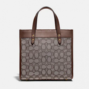 50% Off Coach Field Tote 22 In Signature Jacquard @ Coach Outlet