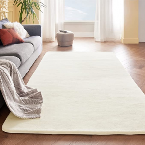 Bedsure 超柔軟毛絨地毯 5x8 三色可選 還有其他尺寸 @ Amazon