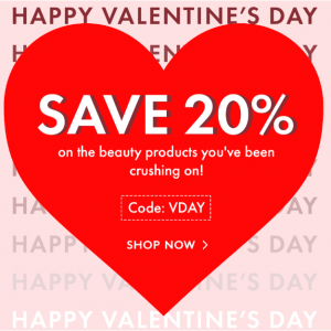 Valentine's Day Beauty Sale @ HUDA BEAUTY 