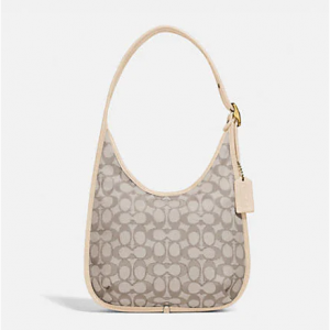 60% Off Coach Ergo Shoulder Bag In Signature Jacquard @ Coach Outlet