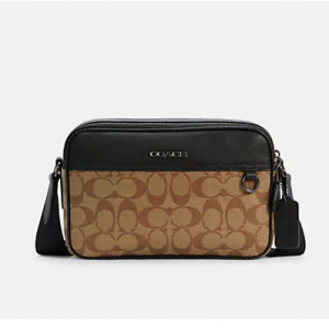 60% Off Coach Graham Crossbody In Signature Canvas @ Coach Outlet