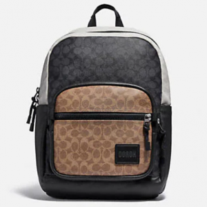 60% Off Pacer Tall Backpack 29 In Colorblock Signature Canvas @ COACH Outlet 