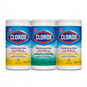 Clorox Disinfecting Wipes Value Pack, Bleach Free Cleaning Wipes - 225 Wipes @ Quill