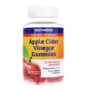 Enzymedica 苹果醋软糖 74 粒