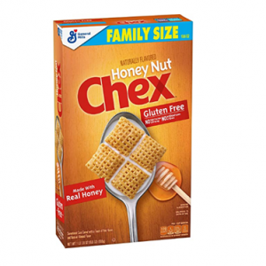 Chex Breakfast Cereal, Honey Nut, Gluten Free, 19.5 oz @ Amazon