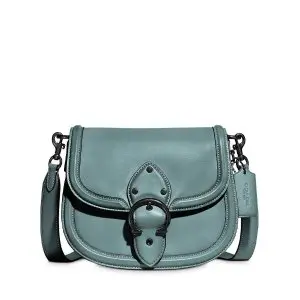 COACH Beat Mini Leather Saddle Crossbody Sale @ Bloomingdales 