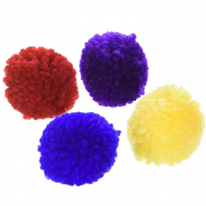 SPOT Wool Pom Poms Catnip @ Amazon