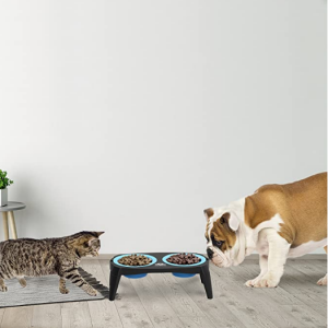 PETMAKER Elevated Pet Bowls with Non Slip Stand for Dogs and Cats Collection @ Amazon