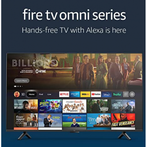 33% off Amazon Fire TV 50" Omni Series 4K UHD smart TV, hands-free with Alexa @Amazon