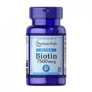 Puritan's Pride Biotin 7500 mcg 50 Tablets