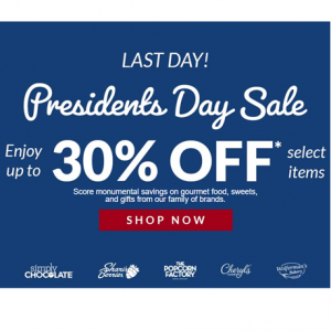President's Day Sale @ Cheryl's