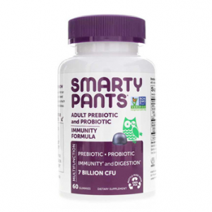 SmartyPants Vitamins Adult Probiotic Gummies Blueberry 60 Gummies