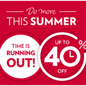 Up to 40% off Summer vacation @Al Fresco Holidays 