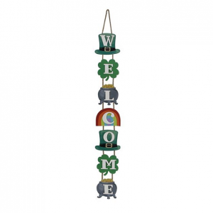 Celebrate St. Patrick's Day Together Welcome Wall Decor
