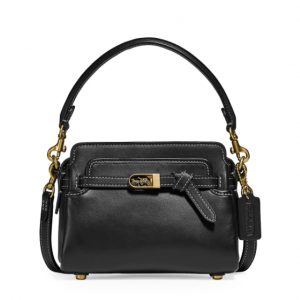 Saks Fifth Avenue官網 COACH Tate 18 黑色斜挎包75折熱賣  