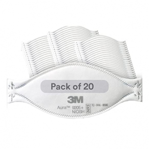 3M  Aura 9205+, N95 口罩 20只 NIOSH认证