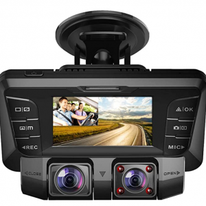 30% off Pruveeo C2 1080P Dual Dash Cam 2.7 inch LCD with Night Vision, 24H Parking Monitor @Amazon