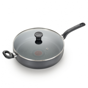 T-fal 红点带盖不粘锅 5夸脱大容量带盖 @ Walmart
