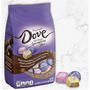 Dove Dark Chocolate Spring Easter 22.7 oz, Dark Chocolate, 22.7 Oz @ Amazon