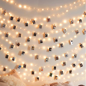 JMTGNSEP 50顆LED燈珠裝飾燈串 DIY夢幻照片牆 @ Amazon	