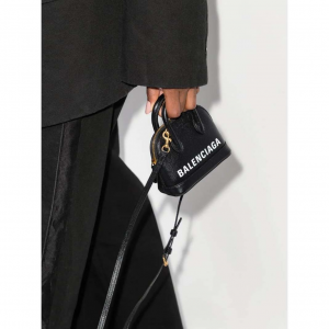 Balenciaga Black Ville XXS Leather Top Handle Bag @ Browns Fashion