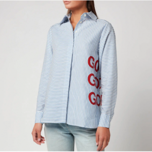 Être Cécile Women's Good Vibes 翻领衬衣