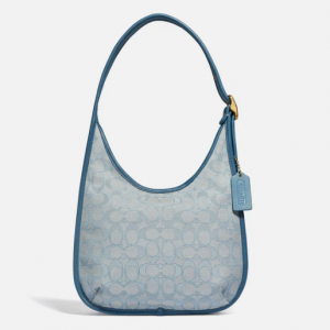 60% Off Coach Outlet Ergo Shoulder Bag In Signature Jacquard @ Shop Premium Outlets