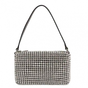 Alexander Wang Medium Heiress 水钻手提包