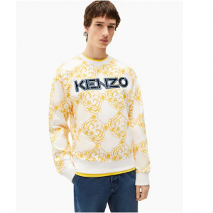 Kenzo Logo Print Organic Cotton 卫衣