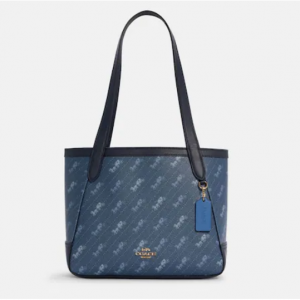 70% Off Coach Horse And Carriage Tote 27 With Horse And Carriage Dot Print @ Coach Outlet