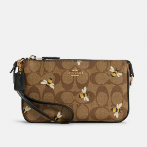 65% Off Coach Nolita 19 In Signature Canvas With Bee Print @ Coach Outlet