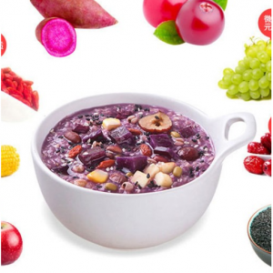 【健康减肥】奇亚籽紫薯魔芋燕麦代餐粥 免煮即冲即食 懒人饱腹粗粮 健康高纤减脂瘦身减肥 420克 30克x14袋