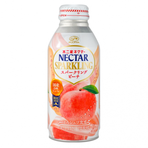 日本不二家 白桃气泡果汁 380ml