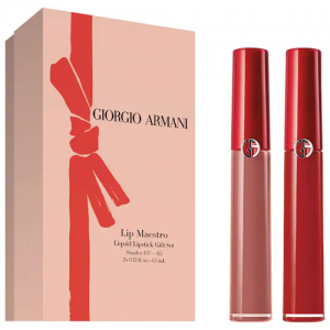 Sephora上新！Armani阿玛尼红管唇釉2支套装相当于5折 收415&107