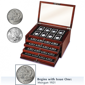 The Complete Morgan And Peace Silver Dollar Coin Collection @ Bradford Exchange