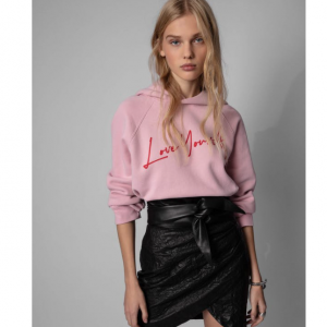 Zadig & Voltaire Georgy Photoprint Love 套头衫