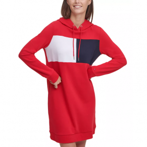 Tommy Hilfiger 女士衛衣裙 帶logo，2色立減71%