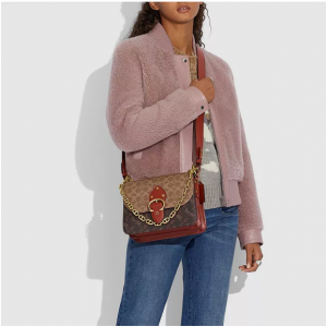 30% Off COACH Beat Leather Shoulder Bag @ Bloomingdale's