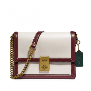 57% Off COACH Hutton Colorblock Leather Shoulder Bag @ Saks Fifth Avenue