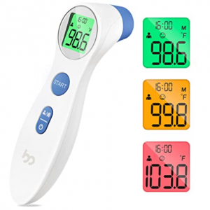 Femometer Touchless Forehead Thermometer for Adults and Kids, White @ Amazon