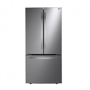 LG Electronics 33-inch W 25 cu. ft. French Door Refrigerator in Platinum Silver @ Home Depot Canad